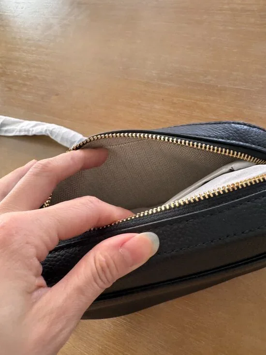 NWT Tory Burch McGraw Camera Bag Crossbody Bag Black - Picture 4 of 12